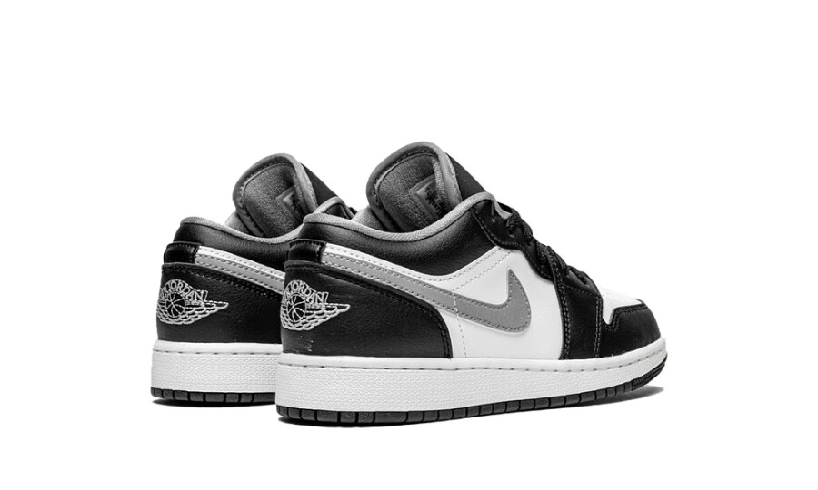 air jordan 1 low black medium grey 2021 gs
