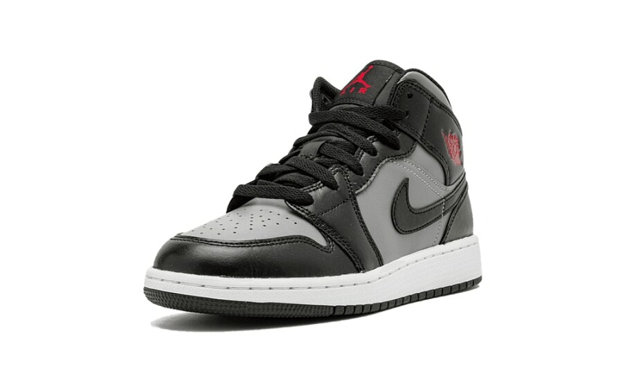 air jordan 1 mid shadow red gs