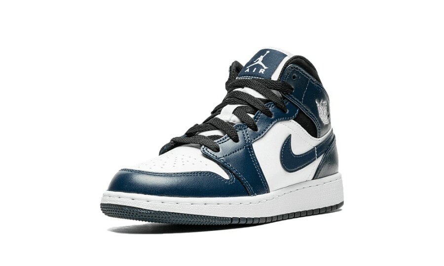 air jordan 1 mid dark teal gs