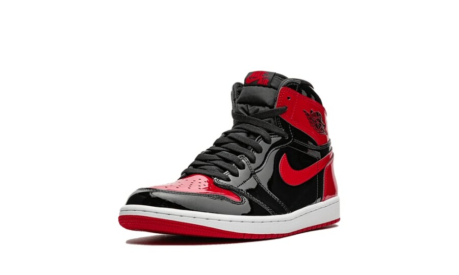 air jordan 1 retro high og bred patent gs