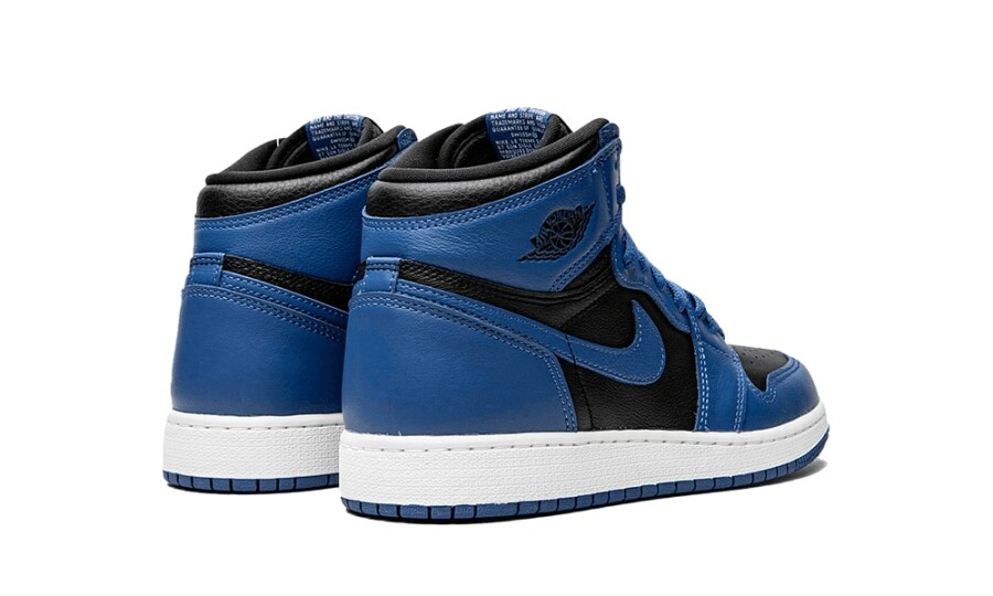 air jordan 1 retro high og dark marina blue gs