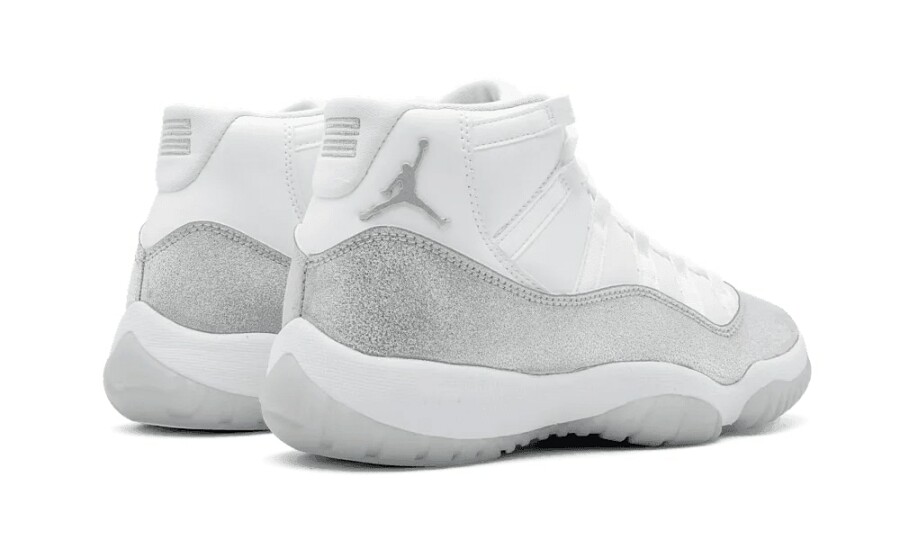 air jordan 11 retro white metallic silver w