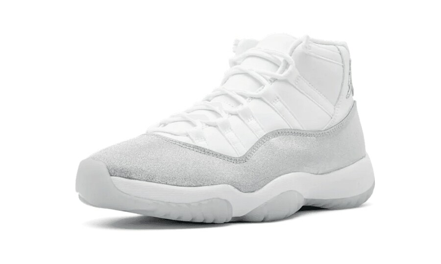 air jordan 11 retro white metallic silver w